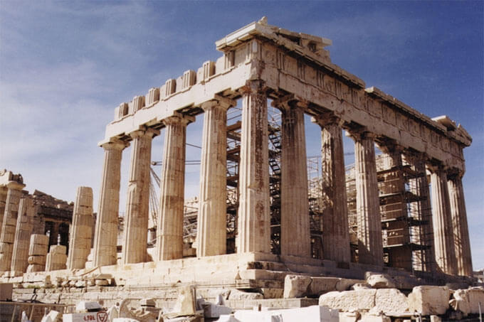 Parthenon auf der Akropolis