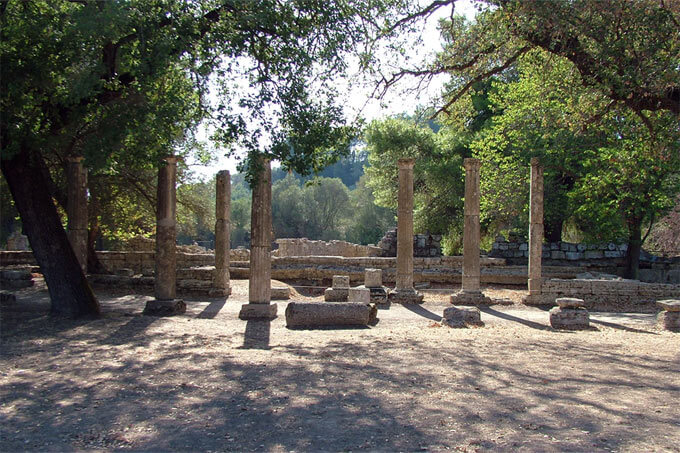 Antikes Olympia auf dem Peloponnes
