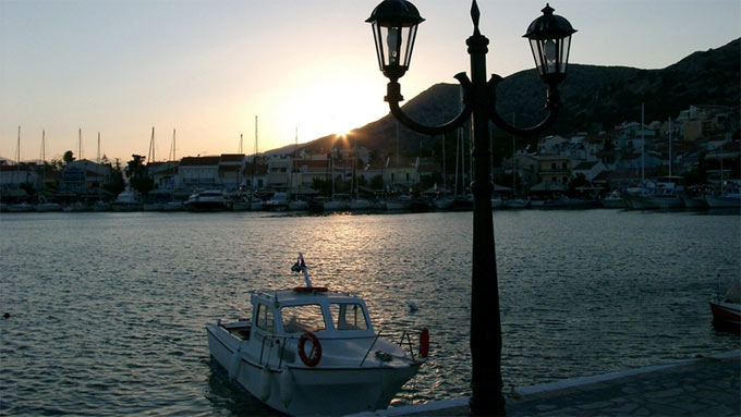 Hafen auf Samos